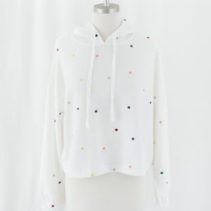 Pippa Polka Dot Confetti Embroidered Sweater
